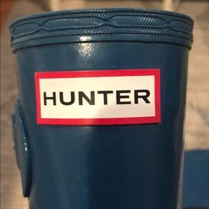 Lightly used Hunter boots!